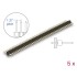 Delock Pin header 40 pin, pitch 1.27 mm, 1-row, straight, 5 pieces