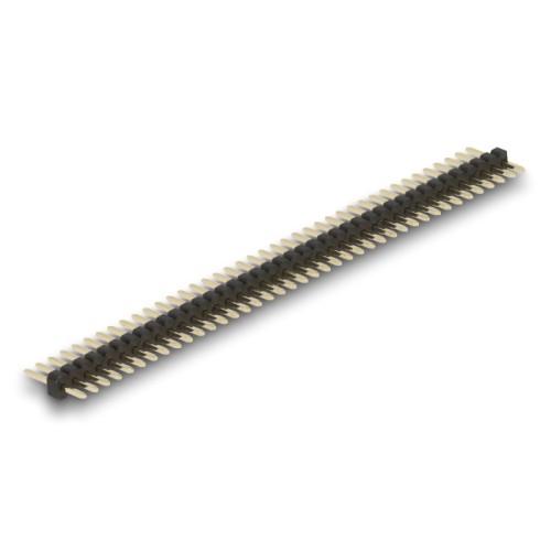 Delock Pin header 40 pin, pitch 1.27 mm, 1-row, straight, 5 pieces