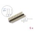 Delock Pin header 20 pin, pitch 1.27 mm, 1-row, angled, 5 pieces
