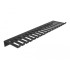 Delock Cable holder 325 x 90 mm for wall mounting black