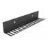 Delock Cable holder 318 x 65 mm for wall mounting black
