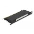 Delock 10″ Patch Panel 8 port Cat.6A 0.5U black