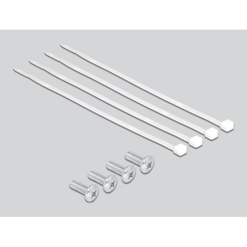 Delock 19″ Patch Panel 24 port Cat.5e 1U coloured