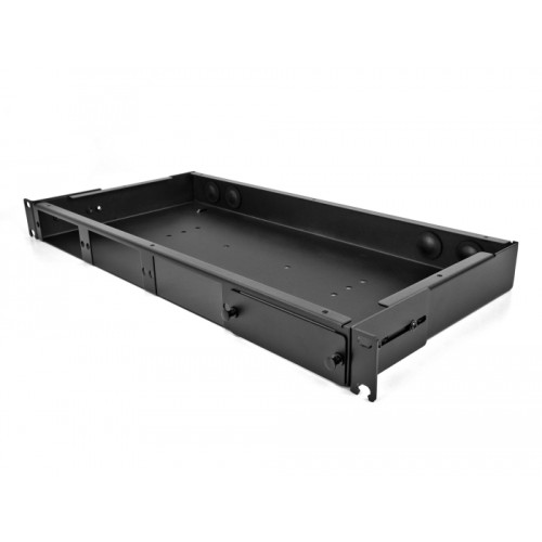 Delock Fiber Optic Blind Panel black