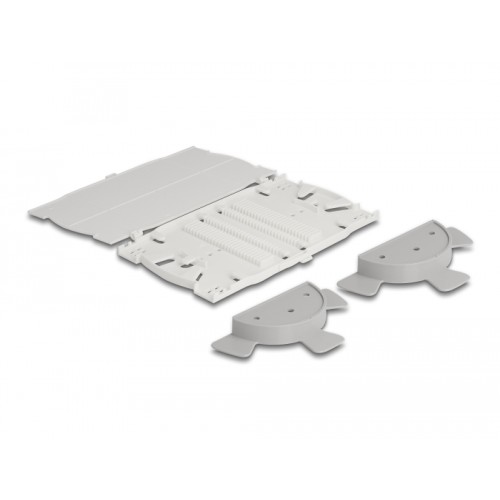 Delock Fiber Optic Splice Cassette 24 fibers white