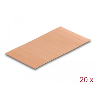 Delock Copper strips 35 x 7 mm self-adhesive 200 pieces