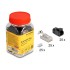 Delock RJ45 Modular Plug with strain relief Cat.8.1 and bend protection boots 25 pcs set