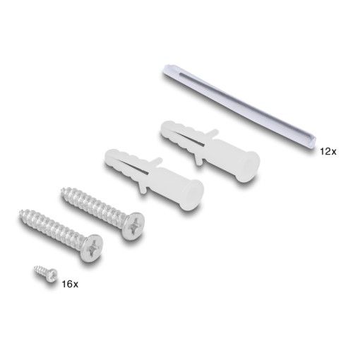 Delock Optical Fiber Desktop Terminal Box 8 Port for 8 x SC Simplex