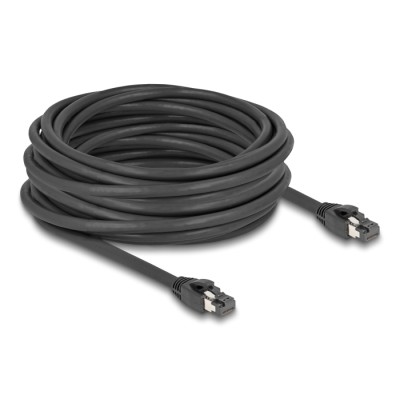 Delock RJ45 Network Cable Cat.8.1 S/FTP 10 m up to 40 Gbps black 2