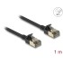 Delock RJ45 Network Cable Cat.8.1 F/FTP Slim Pro 1 m black
