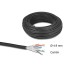 Delock Network Cable Roll Cat.6A U/FTP 500 MHz Slim flexible halogen-free 50 m black
