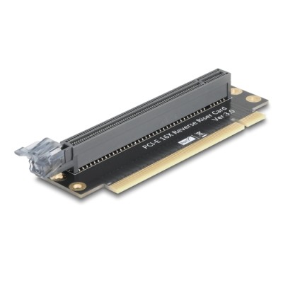 Delock Riser Card PCI Express 3.0 x16 male to x16 slot 90° right angled - Slot height 23 mm