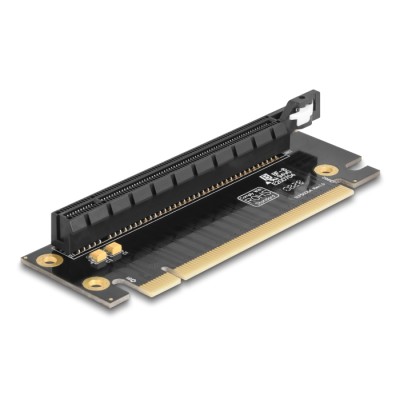 Delock Riser Card PCI Express 3.0 x16 male to x16 slot 90° left angled - Slot height 35 mm
