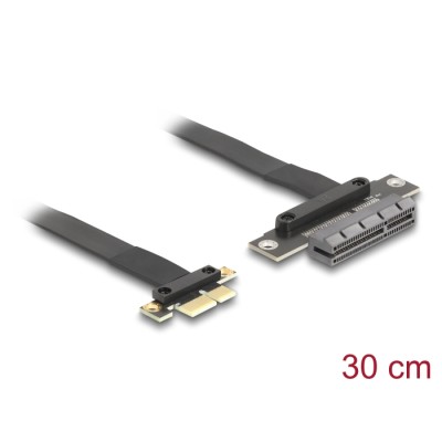 Delock Riser Card PCI Express 3.0 x1 male to x4 slot with cable 30 cm