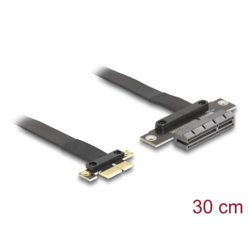 Delock Riser Card PCI Express 3.0 x1 male to x4 slot with cable 30 cm