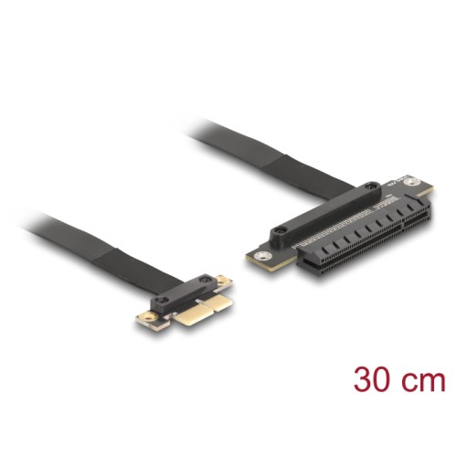 Delock Riser Card PCI Express 3.0 x1 male to x8 slot with cable 30 cm