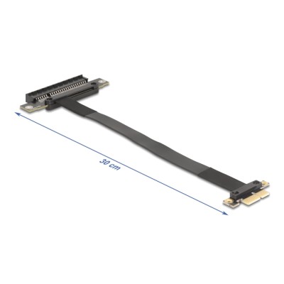 Delock Riser Card PCI Express 3.0 x1 male to x8 slot with cable 30 cm 2