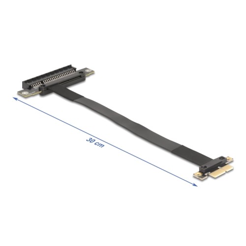 Delock Riser Card PCI Express 3.0 x1 male to x8 slot with cable 30 cm