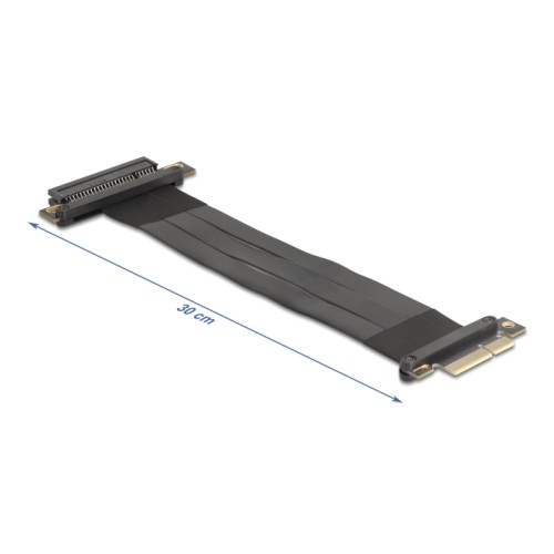 Delock Riser Card PCI Express 3.0 x4 male to x8 slot with cable 30 cm