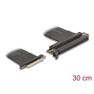 Delock Riser Card PCI Express 3.0 x8 male to x16 slot with cable 30 cm