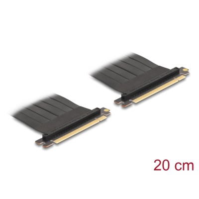 Delock Riser Card PCI Express 3.0 x16 male to x16 male with cable 20 cm