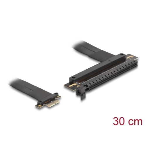 Delock Riser Card PCI Express 3.0 x1 male to x16 slot with cable 30 cm