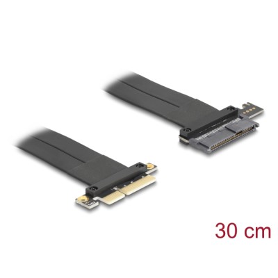Delock Riser Card PCI Express 3.0 x4 male to U.2 SFF-8639 SSD slot with cable 30 cm