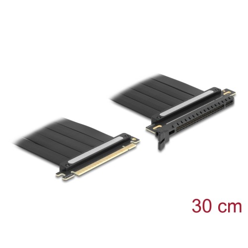 Delock Riser Card PCI Express 4.0 x16 male to x16 slot with cable 30 cm