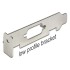 Delock Low Profile Slot Bracket with D-Sub 9 opening