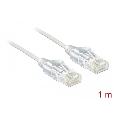 Delock Cable RJ45 Cat.6 UTP Slim 1 m