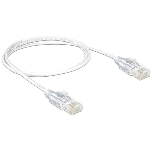 Delock Cable RJ45 Cat.6 UTP Slim 1 m