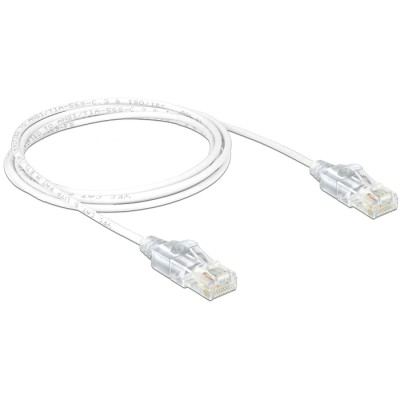Delock Cable RJ45 Cat.6 UTP Slim 2 m 2