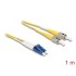 Delock Cable Optical Fibre LC  ST Singlemode OS2 1 m