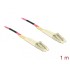 Delock Cable Optical Fibre LC  LC Multi-mode OM4 1 m
