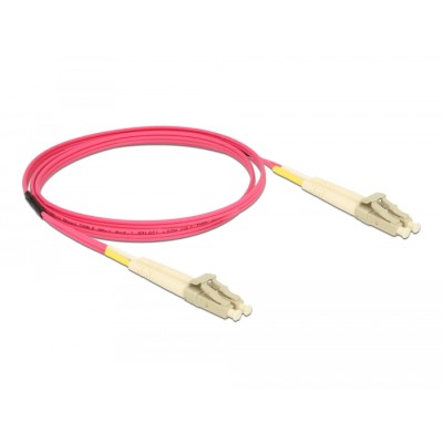 Delock Cable Optical Fibre LC  LC Multi-mode OM4 2 m 2
