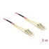 Delock Cable Optical Fibre LC  LC Multi-mode OM4 3 m