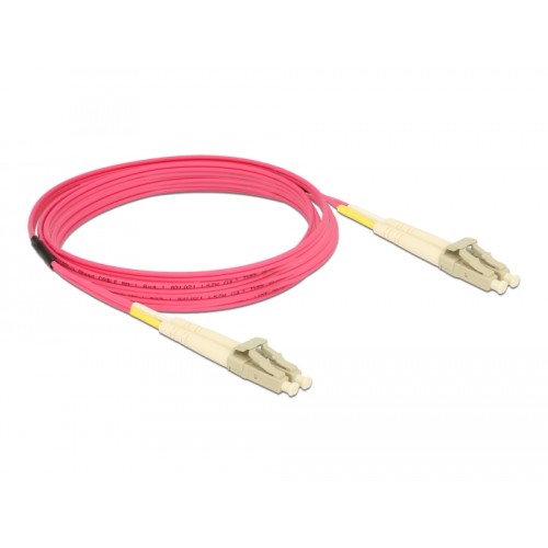 Delock Cable Optical Fibre LC  LC Multi-mode OM4 5 m