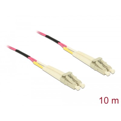 Delock Cable Optical Fibre LC  LC Multi-mode OM4 10 m
