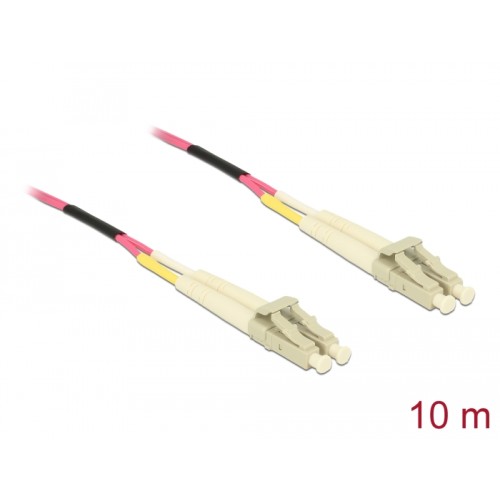 Delock Cable Optical Fibre LC  LC Multi-mode OM4 10 m