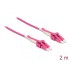 Delock Cable Optical Fibre LC > LC Multimode OM4 Uniboot 2 m