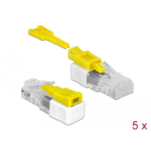 Delock RJ45 Port Blocker 5 pieces set