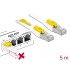 Delock Cable RJ45 Secure Cat.6A 5 m