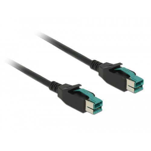 Delock PoweredUSB cable male 12 V > PoweredUSB male 12 V 4 m for POS printers and terminals