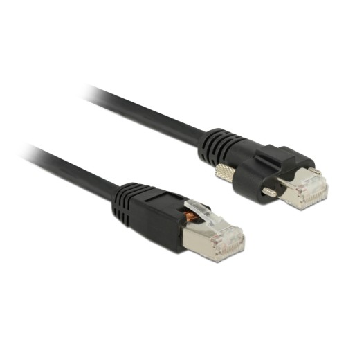 Delock Cable RJ45 plug to RJ45 plug with screws Cat.6 S/FTP 3 m