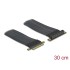 Delock Riser Card PCI Express x8 to x8 with flexible cable 30 cm