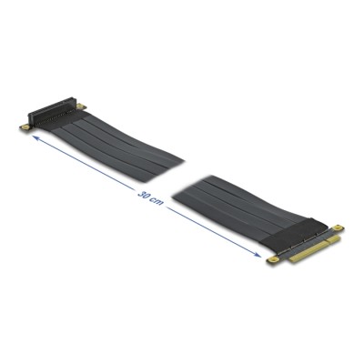 Delock Riser Card PCI Express x8 to x8 with flexible cable 30 cm 2