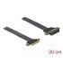 Delock Riser Card PCI Express x4 to x4 with flexible cable 30 cm
