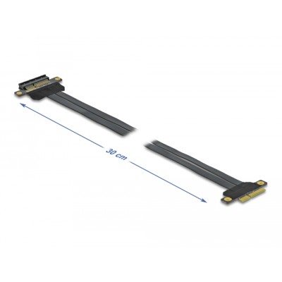 Delock Riser Card PCI Express x4 to x4 with flexible cable 30 cm 2