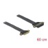 Delock Riser Card PCI Express x4 to x4 with flexible cable 60 cm