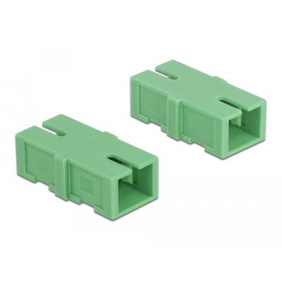 Delock Optical Fiber Coupler SC Simplex female to SC Simplex female 4 pieces 2